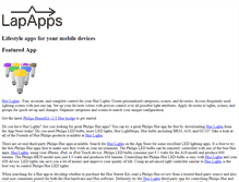 Tablet Screenshot of lapapps.com